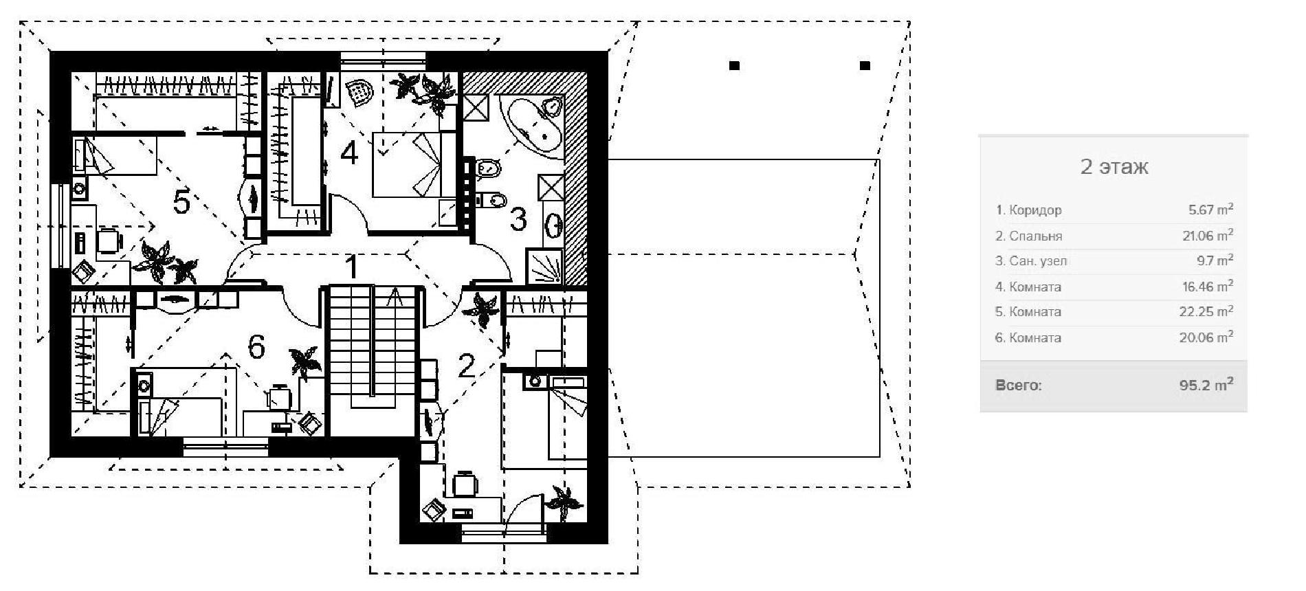 Планировка проекта дома №120-212 120-212_p (2)-min.jpg
